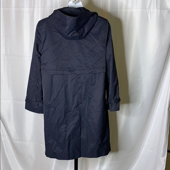 Larry Levine Sport hooded trench coat size - M - Picture 2 of 3